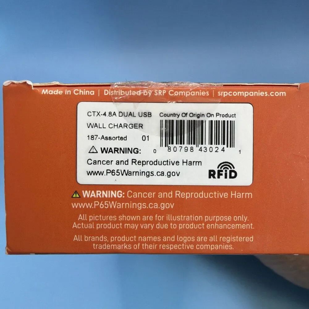 NIB Celltronix Dual USB Wall Charger 4.8 AMP